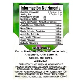 NATURAL DE MEXICO - CARDO MARIN x 60 CAPS