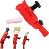 Paint Roller Holder, Paint Brush Extender Holder,180-degree Rotatig Angle Rotation