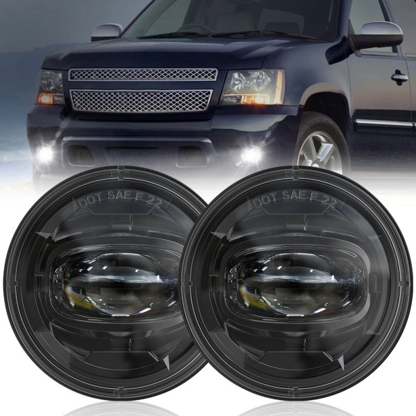 Z-sumhiclite Pair Bumper LED Fog Lights For 2004-2006 Chevy Suburban