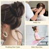 Hair Nets for Buns,20 PCS Bun Nets Blonde and 50