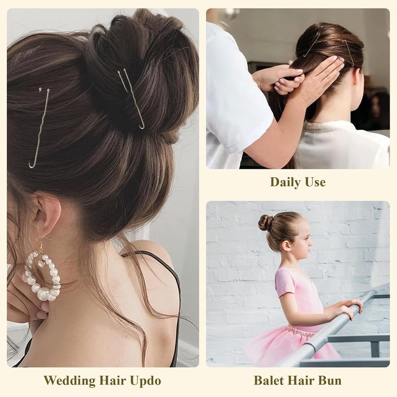 Hair Nets for Buns,20 PCS Bun Nets Blonde and 50
