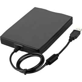 Floppy Disk Reader, 3.5 inch USB External Floppy Drive for PC/Laptop and Desktop, Portable USB Port Powered Drive for Window 98SE/ME/2000/XP/VISTA/Win7//Mac OS 10.3