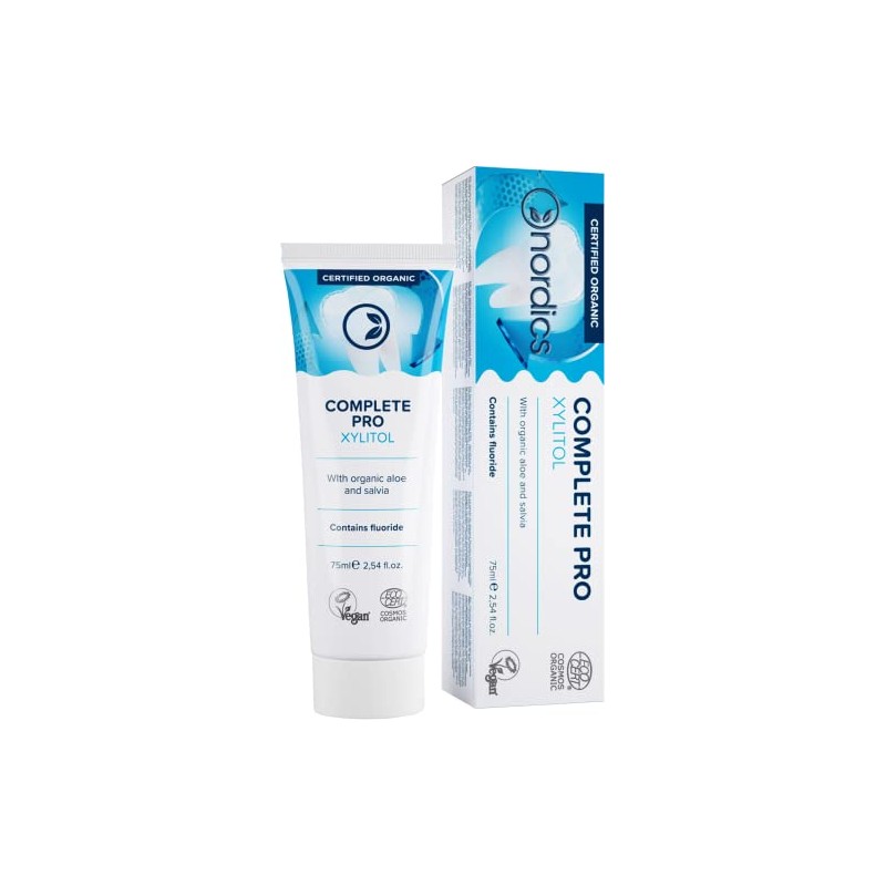 Nordics Organic Care Organic Toothpaste Complete Pro, 110 g