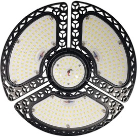 GoodBulb LED Area Light Bulb, 60-Watt (750W Equivalent) Non-Dimmable, Energy Efficient, Wide Beam, 6000K Daylight White, 8400-Lumens, E26 Base (Pack of 1)