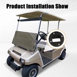 Panglong DS Golf Cart Charger Receptacle Bezel, 36 Volt Charger Receptacle Bezel Fit 1985-2005 Club Car DS 36 Volt Electric Golf Cart, OEM#1013649