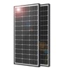 JJN 200 Watt Solar Panels, 10BB Monocrystalline 12V 2PCS 100W