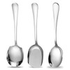 GWAWG Serving Spoons Large,3 Pcs Stainless Steel Buffet Serving Spoon