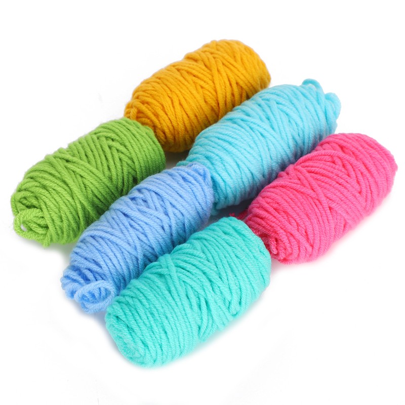 Pompom Maker Kits Colorful Fluff Ball Weaver DIY 6 Color