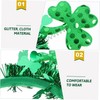 KOMBIUDA Saint Patrick's Day Headband for Women Festive Shamrock Hair