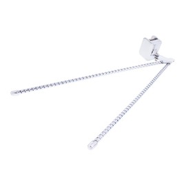 United Pacific 70203 Chrome Curb Feelers, Universal Fitment, Helps to Prevent Curb Damage, Curb Whiskers, Avoid Damaging Wheels - ONE Set (Pack of 2)