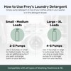 FREY Laundry Care Bundle: Concentrated Detergent & Fabric Softener, Cedar