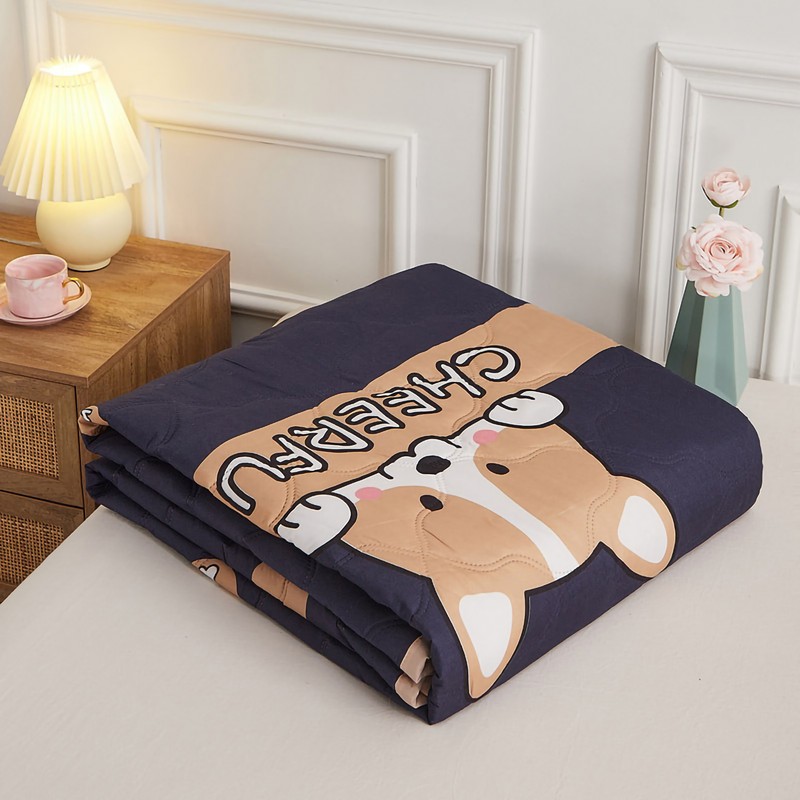 Summer Air Conditioner Quilt Machine Washable Soft Breathable Portable Air