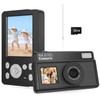 Digital Camera, 4K Autofocus Compact Camera with 32G SD Card