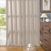 YoungsTex Natural Linen Curtains 95 Inch Long 2 Panels Living