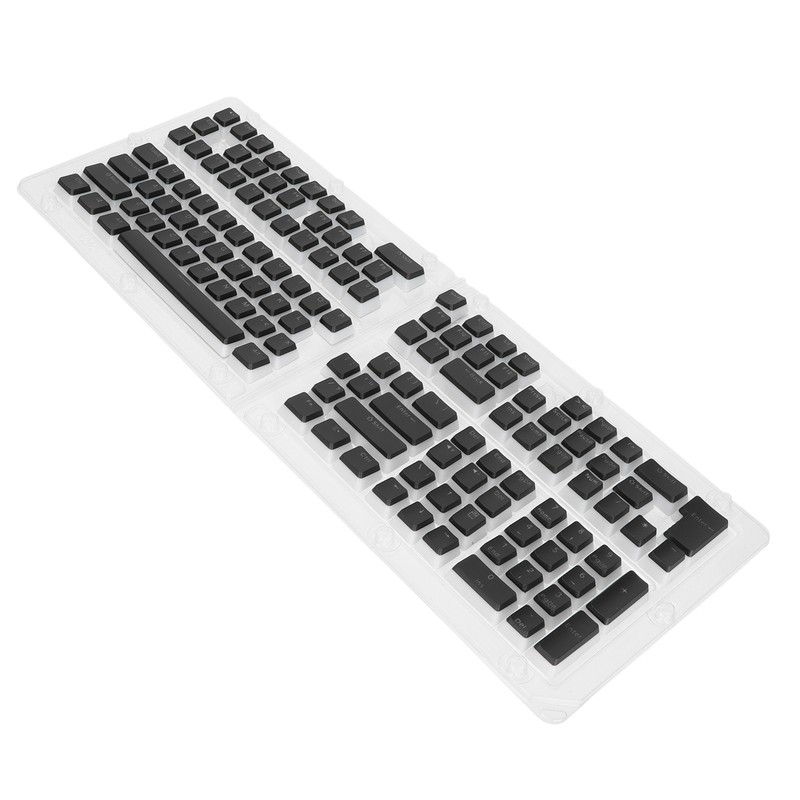 Keyboard Keycaps 129 Keys Pudding Transparent OEM Height PBT Two