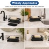 Soap Dish & Pad for Shower, Carbon Steel Bar Soap