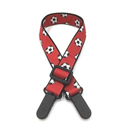 Book Bag Buddies Clip-On Shoulder Strap - Multiple Designs (Red Football)