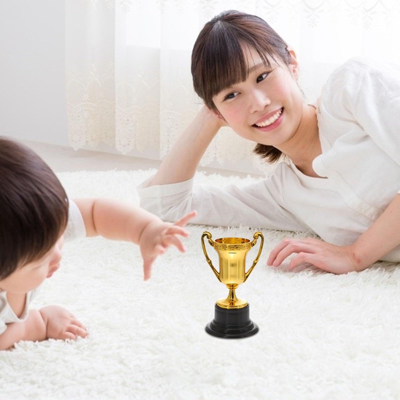 NUOBESTY 20pcs Cup Trophy Plastic Award Trophy for Children Competitions