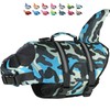 Dogcheer Dog Life Jacket Shark, Ripstop Dog Life Vest for