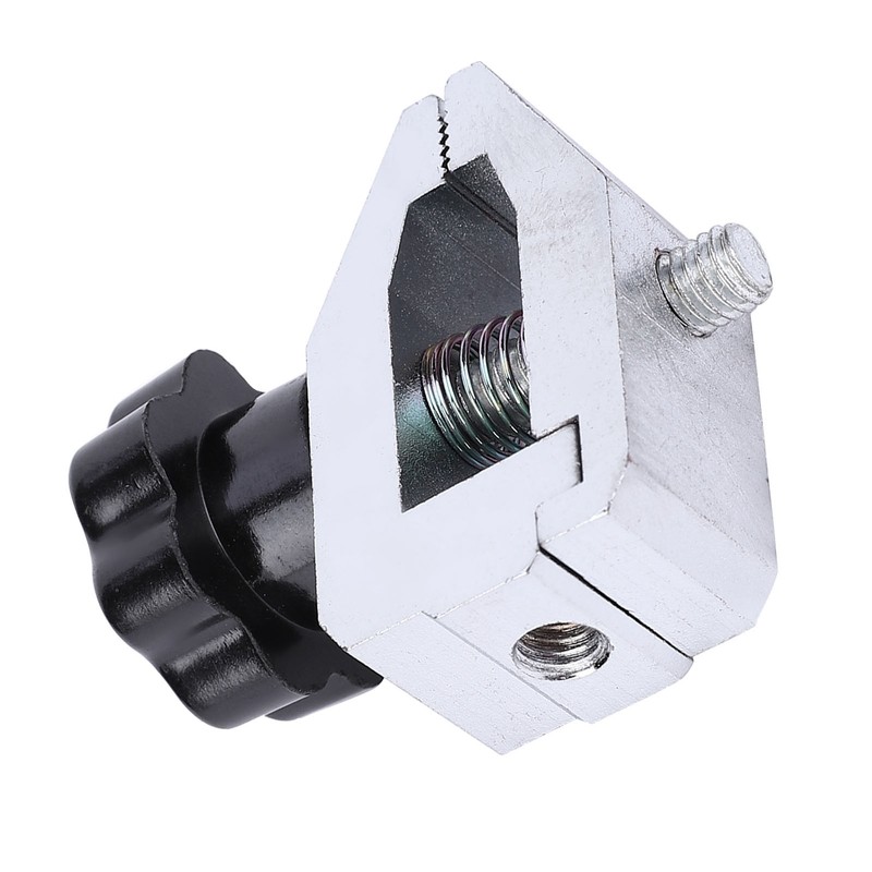 SJJ-01 Stainless Steel Jaw Clamp Thrust Tension Meter Clamp Micrometer