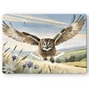 Countryside Critters Tempered Glass Cutting Board - 285x200mm Textured Chopping