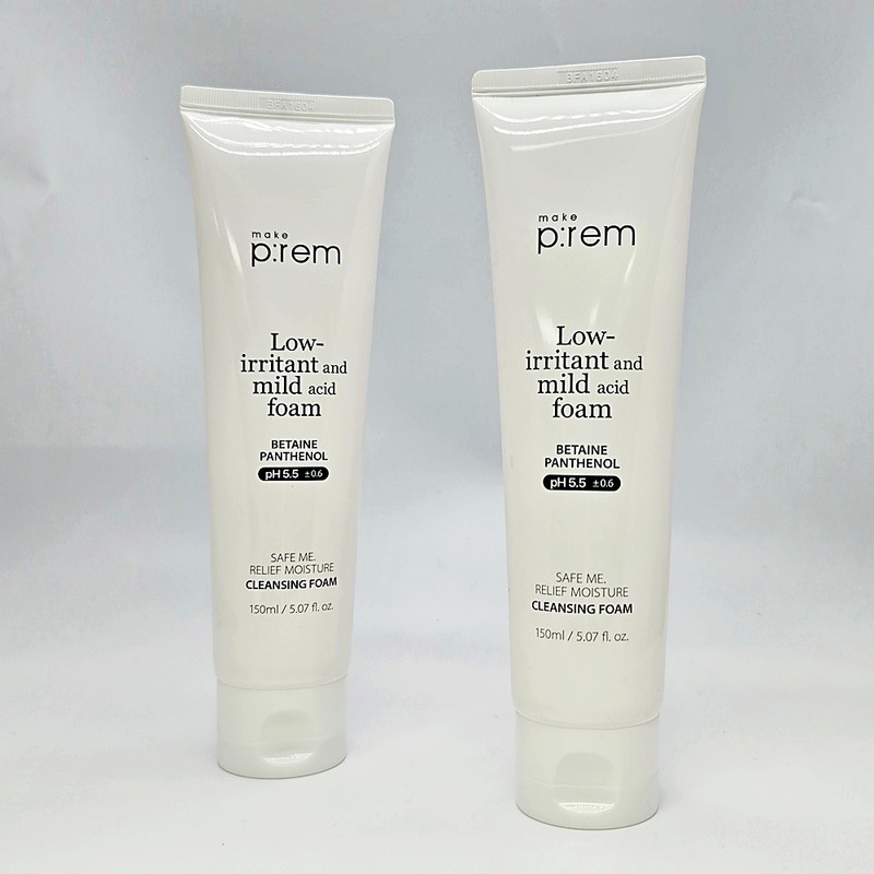 MakePrem (1+1) Make Prem Safe Me Relief Moisture Cleansing Foam