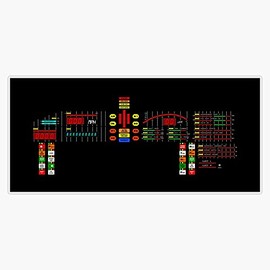 Knight Rider - Kitt Dashboard Bumper Sticker Window Vinyl Decal 5', (KRIS-RETRO-STICKERS-3741)