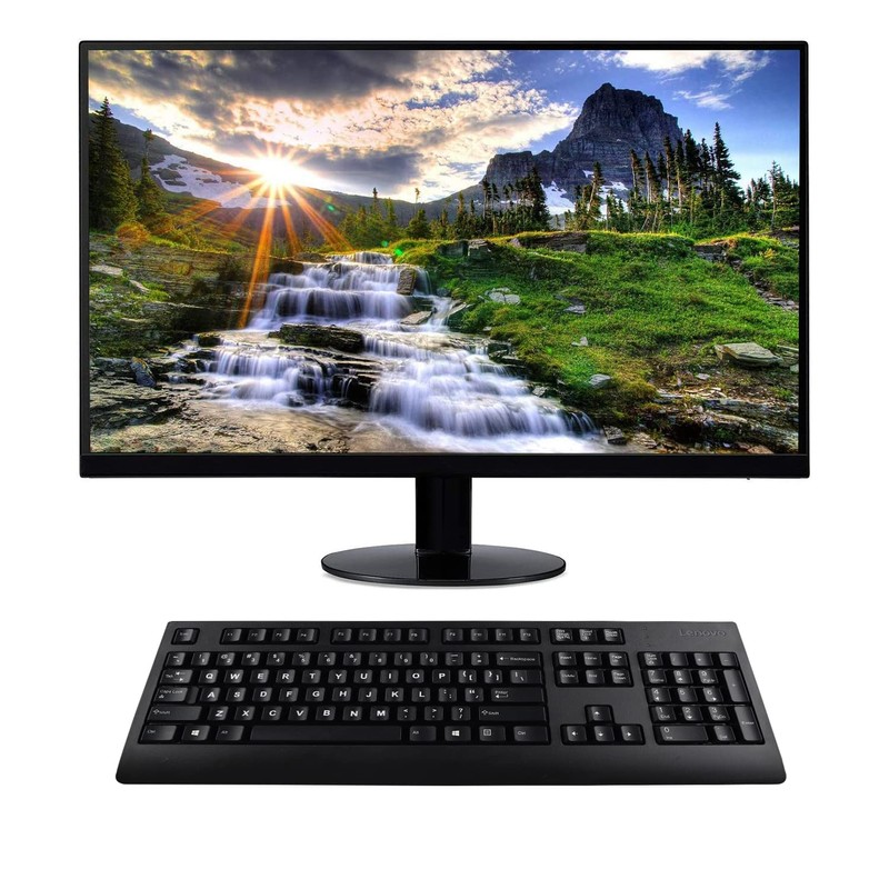 2 Pack Universal Russian Keyboard Stickers Black Background with, White