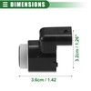 Motoforti Car Bumper Reverse Parking Assist Sensor, Parking Assist Sensor,