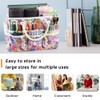E-WEICHEN Craft Organizer Tote Bag Art Storage Caddy with Multiple