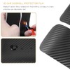 fanshihua 4pcs/Set for Nissan nismo Door Entry Guard Carbon Fiber