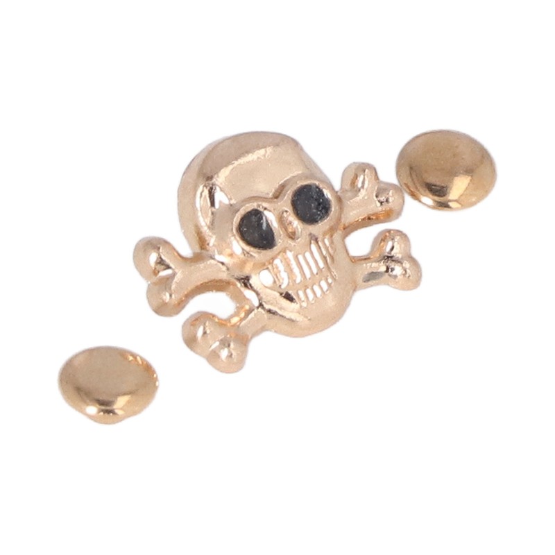 150 Sets DIY Skull Rivets Gothic Style Rustproof Exquisite Fines