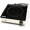 Amko AK-IR15 Stainless Steel Single-Burner Portable Ceramic Infrared Cooktop, Black