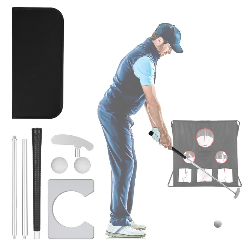 Professional Golf Putter Set Putting Training Aids Equipment for Left