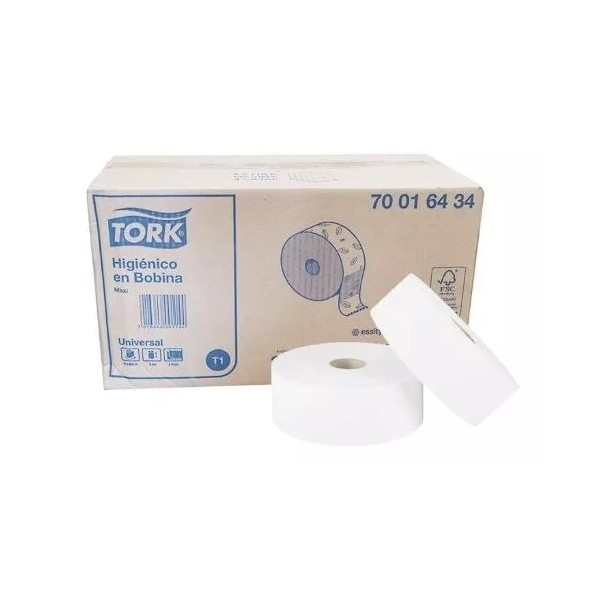 Tork Higiénico En Bobina Tork Universal, Caja Con 6 Rollos