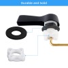 Universal Front Mount Handle Hibbent 2 Pack Toilet Tank Flush