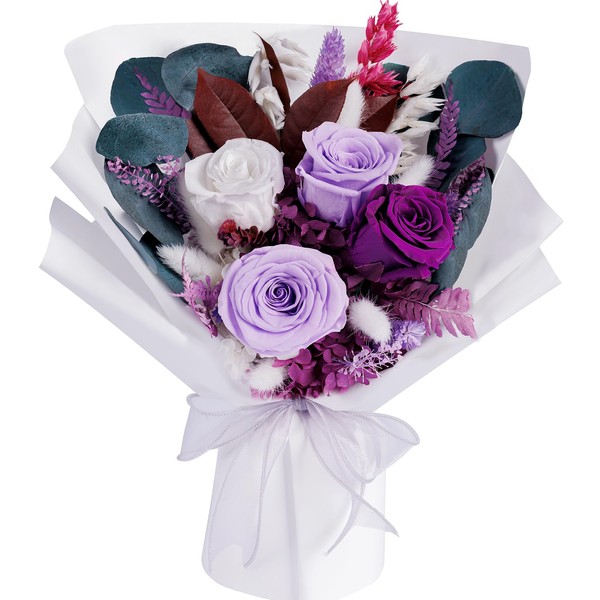 Flowers Gifts for Mom, Flower for Delivery, Preserved Roses Bouquets,