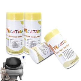 WECATION 120 Count Cat Litter Box Liners, Only Compatible with Neakasa and PetPivot Self-cleaning Cat Litter Box
