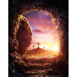 Jethami Diamond Painting Kits for Adults,Jesus Religious Christ Cross Diamond Art Kits for Adults Beginners 14x18 in