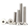 M4-0.7 x 10mm Flat Head Socket Cap Screws Bolts, Stainless