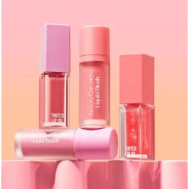 Beauty Creations - Luxe Lips & Blushed Cheeks Collection Set - Set de 16 Piezas con 8 Rubores Líquidos y 8 Aceites Labiales con Color, Vitamina E y Tonos Versátiles