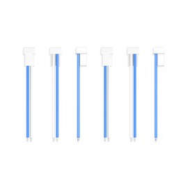 BETAFPV 6pcs BT2.0 U Cable Pigtail with 40 mm 22AWG Male Connector, 180° U-Shaped, Ultra Light Cable for 1S FPV Micro Whoop Drone Quadcopters Like Cetus Meteor Series Drones with BT2.0 Connector