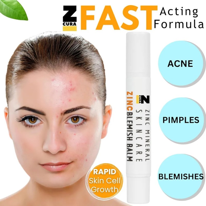 Bálsamo Para Imperfecciones Con Zinc Tratamiento Acné 2g