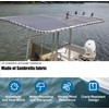TOPSALL Boat T Top Canvas Replacement, Fits Up to 61"