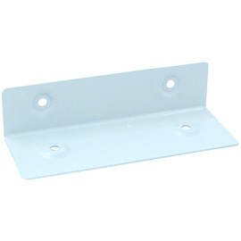 DAIDOHANT 10103228 (Reinforced Hardware) 1 x 4 (One By) Support, Small 1x4 (One By) Support, White Paint, 14U1-WH, 10P (10 Pieces)