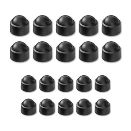 Hexagonal Protective Caps, Hexagonal Screws Cover Caps, Protective Caps for Screws, Cover Hex Screw, Nut Protective Caps, Plastic Caps M10, M8 Cover Caps, Screws Plastic Caps, 20 Pieces