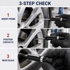 Brake Pad Thickness Gauge 1.5–11mm No-Wheel-Removal Measuring Tool