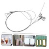 WHAMVOX Adjustable Picture Hanging Wire Kit Metal Picture Hangers Hanging