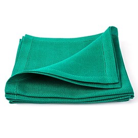 LinenMe X4 Emilia Napkins, 18 x 18, Bosh Green