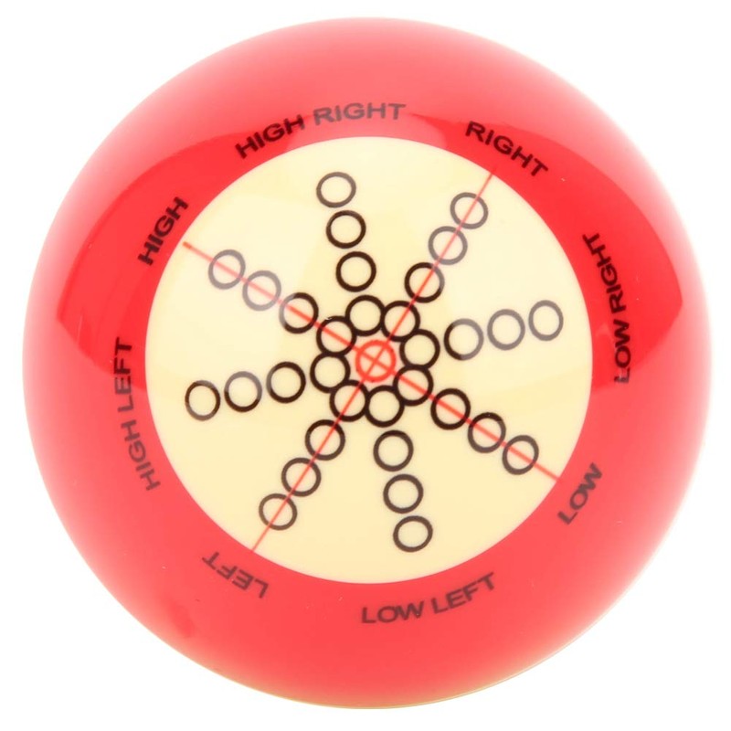 YWBL-WH Cue Ball Billiard Portable Billiard Cue Ball Practice Assistant